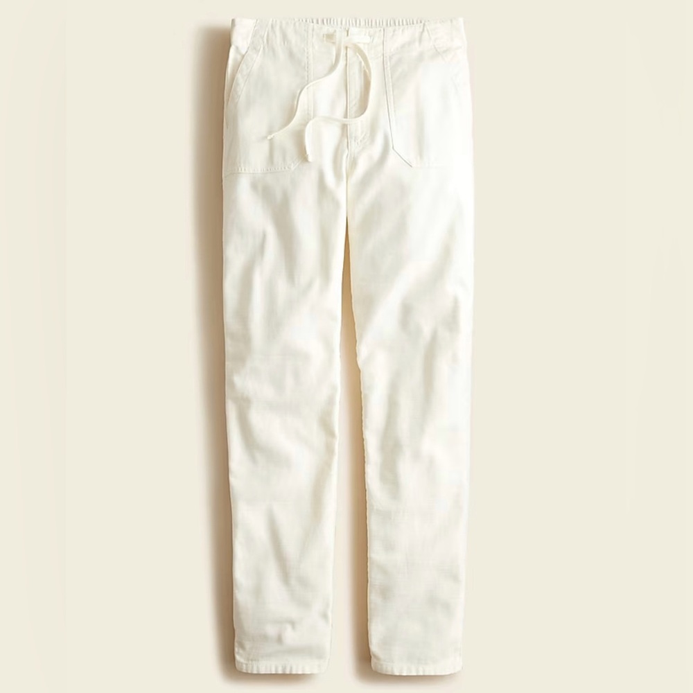 J. Crew Tie Waist Camp Pant